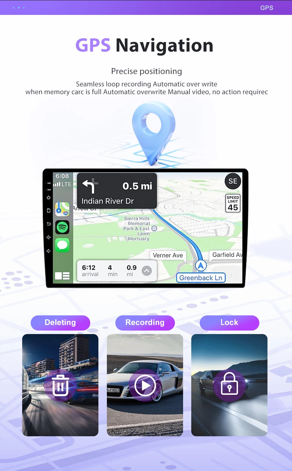 No 2din Android 16 For Peugeot 2008 208 Series 2012 - 2018 Carplay Car Radio Multimedia Player Stereo Video GPS Autoradio DVD 2k